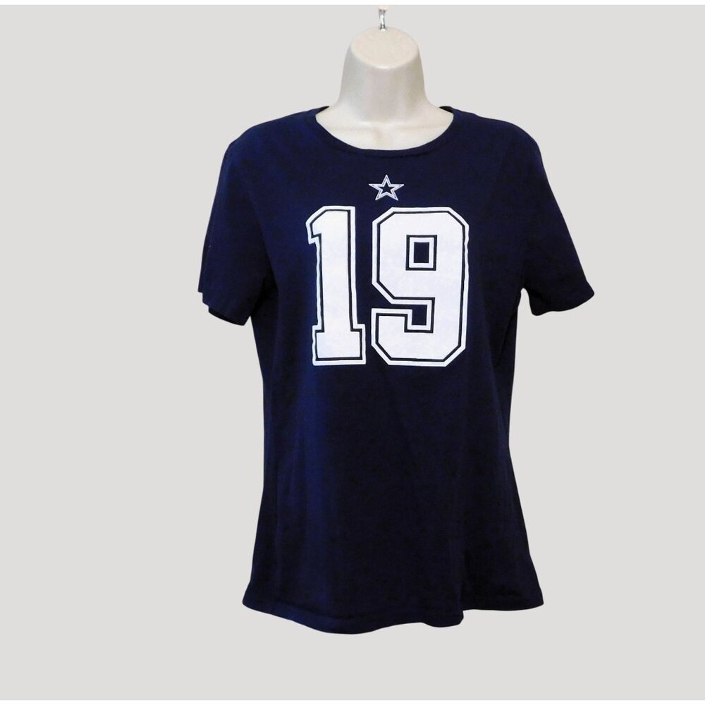 Dallas Cowboys Her Style Ladies Tee XL Amari Cooper #19 Navy Blue